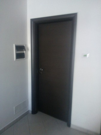 Porta con imbotte arrotondata