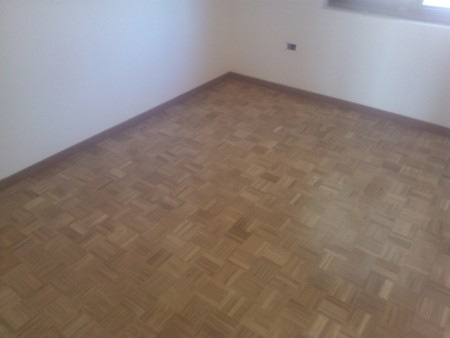 Lamellare in essenza di ROVERE - DOPO LA CARTEGGIATURA E FINITURA